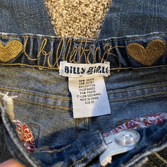 Billabong Girls Sz 6X Jeans - Picture 3 of 4